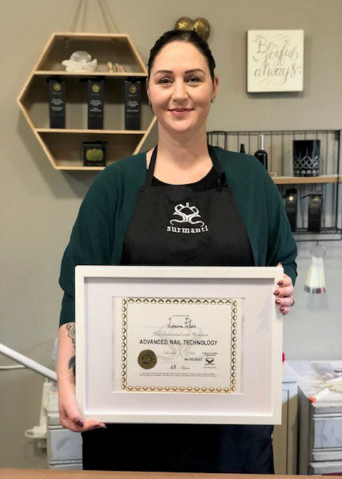 nail tech NZ graduate